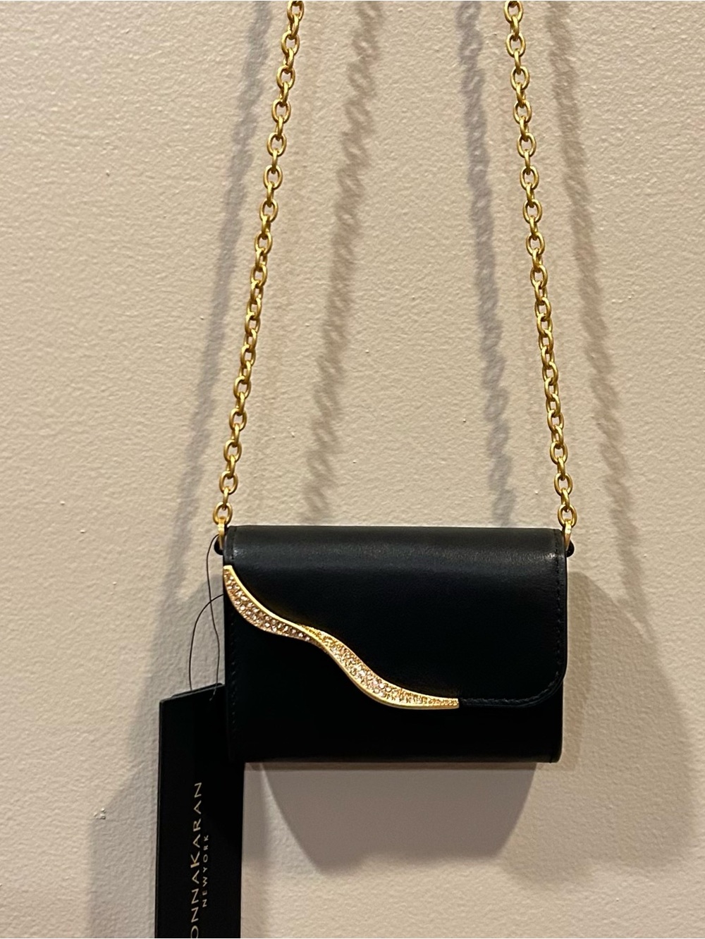 Donna Karan New York Malverne Pave String Wallet
